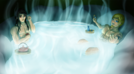 Hot Guys in a Hot Spring